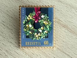 Pin Briefmarke