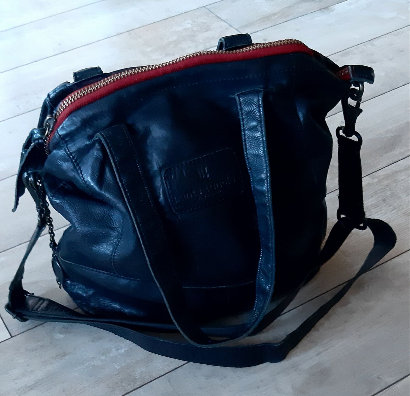 Aunts & Uncles Borse da donna: Aunts & uncles  -  Ledertasche  -  schwarz – Usato da Tagelswangen venduto da BrigittaC01