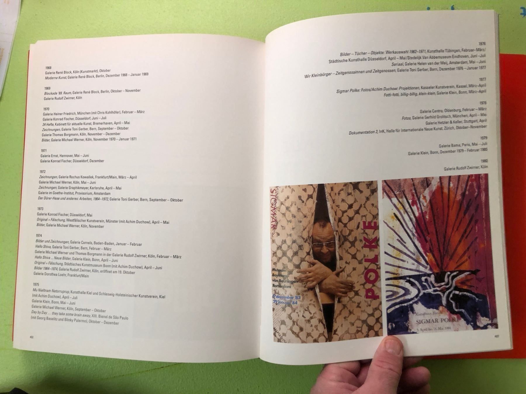 Libri: Sigmar Polke: Die Editionen 1963 - 2000 – Usato da Zürich venduto da allp 8