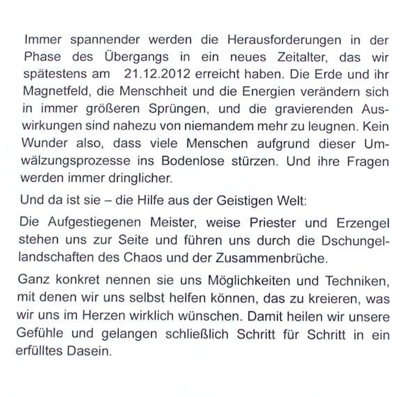 Livres: Toröffnung in die Fünfte Dimension – D'occasion à Schlatt TG par annesbuecher 1