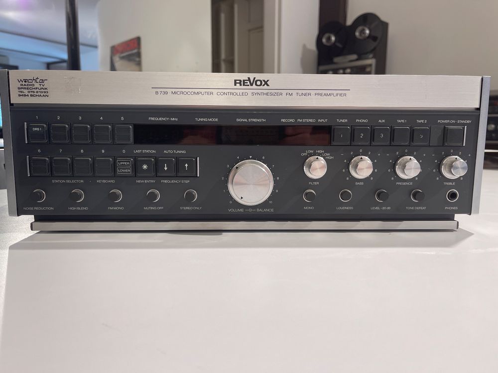 Revox B 739 PreAmplifier RARE | Acheter Sur Ricardo