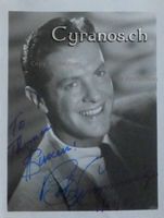 Robert Cummings (1910-1990) Schauspieler - Autogramm