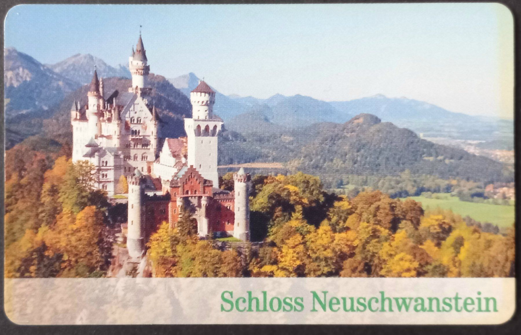 Schede telefoniche: Taxcard - Schloss Neuschwanstein - D – Usato da Niederuzwil venduto da lubimaja