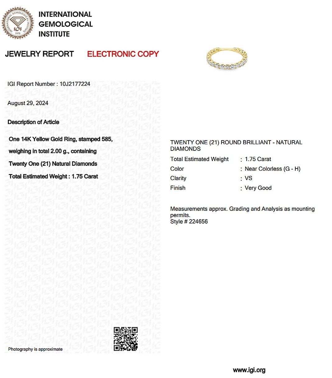 Anelli: Alliance-Ring 14k Gelbgold 1,75ct – Nuovo e nell'imballaggio originale da Illnau venduto da Juwelier_Mahler_GmbH 3