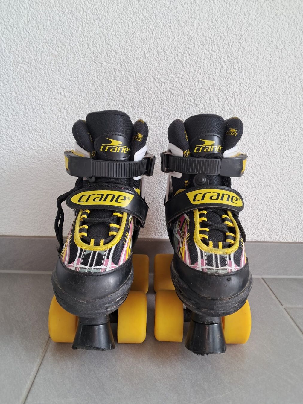 Pattini in linea & Pattini a rotelle: Rollschuhe mit 1 Ersatzstopper – Usato da Brunnen venduto da Katrin012 2