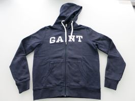 Gant Hoodie mit Kapuze d' blau