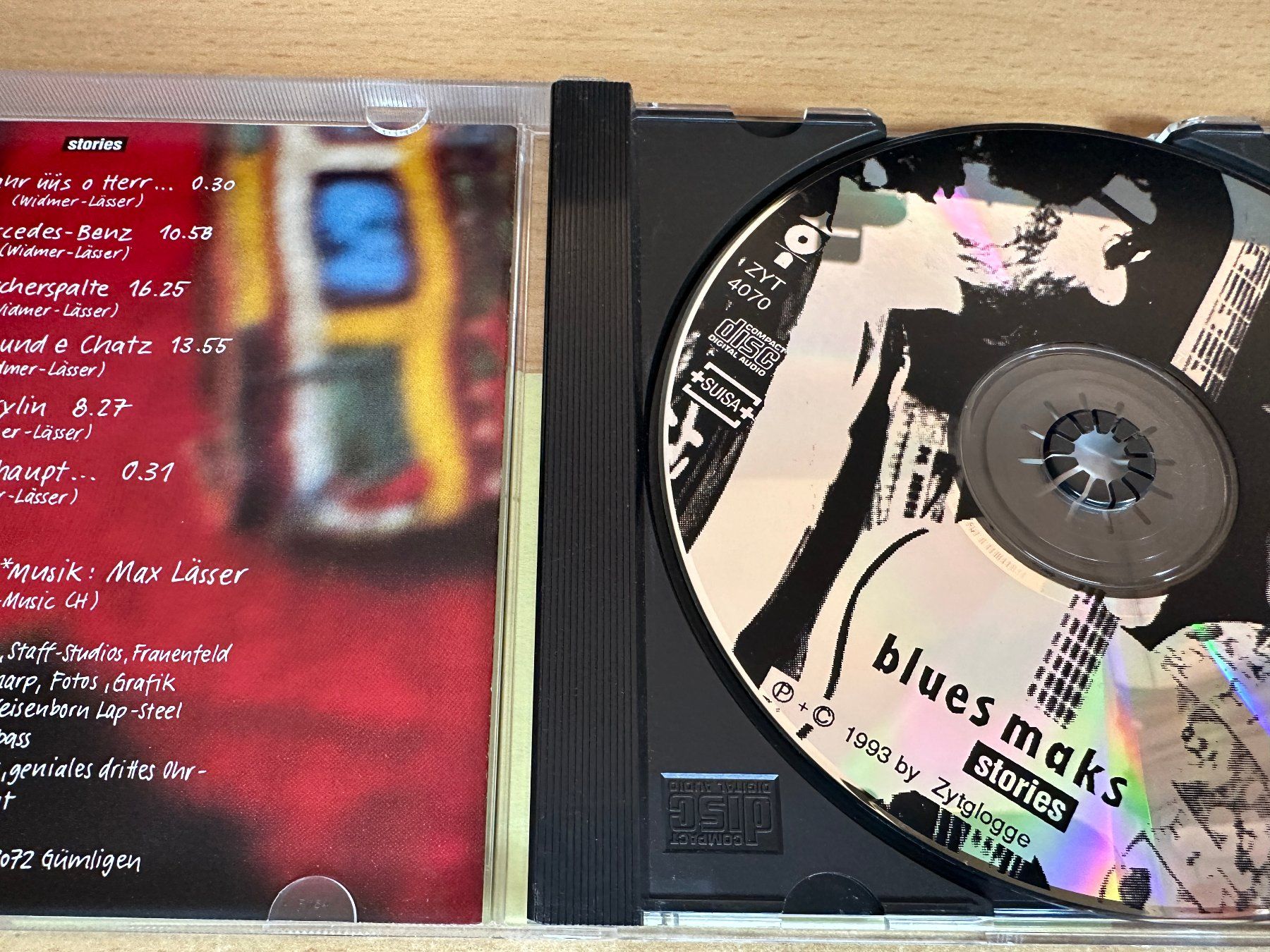 CD: Blues Maks – Stories – Usato da Rikon im Tösstal venduto da Alpenmutz 2