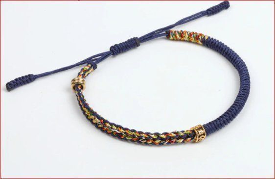 Bracciali & Braccialetti: Tibetisches Armband in Handarbeit – Nuovo e nell'imballaggio originale da Burgdorf venduto da XJ6