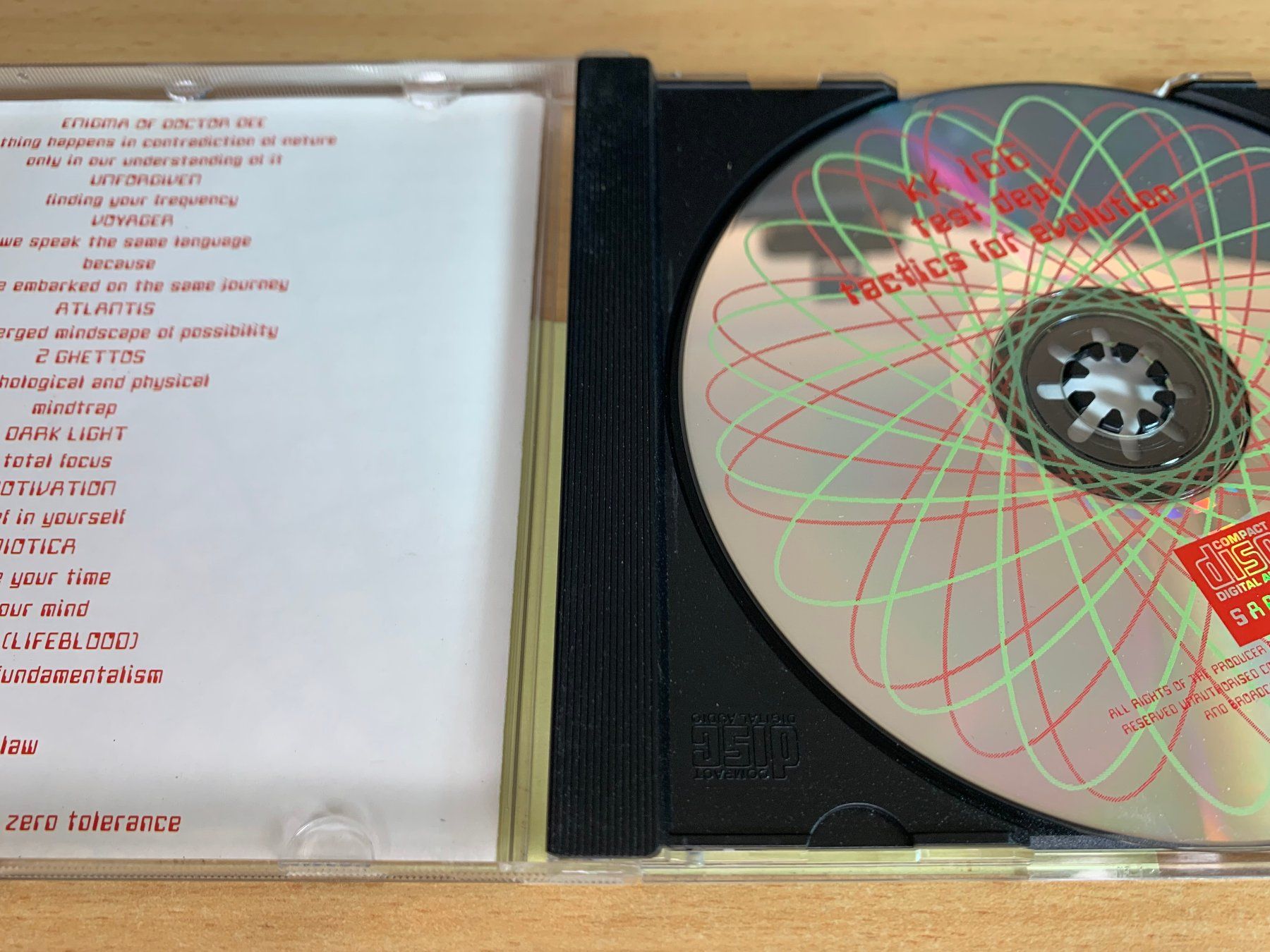 CDs: Test Dept – Tactics For Evolution – Gebraucht aus Rikon im Tösstal von Alpenmutz 2