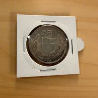 Schweizer Silbermünze 5 Franken 1969