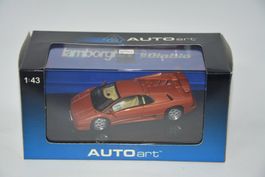 Lamborghini Diablo Coupe VT , Metallic Red AUTOart  , 1:43