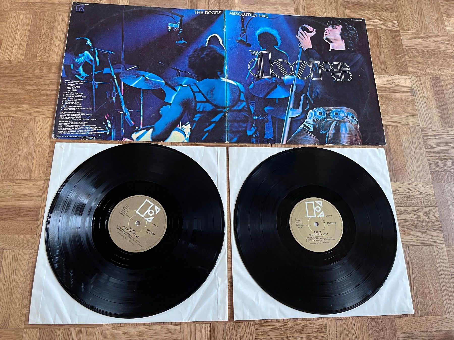 Dischi in vinile: The Doors - Absolutely Live / DLP – Usato da Giebenach venduto da Wurlitzer70