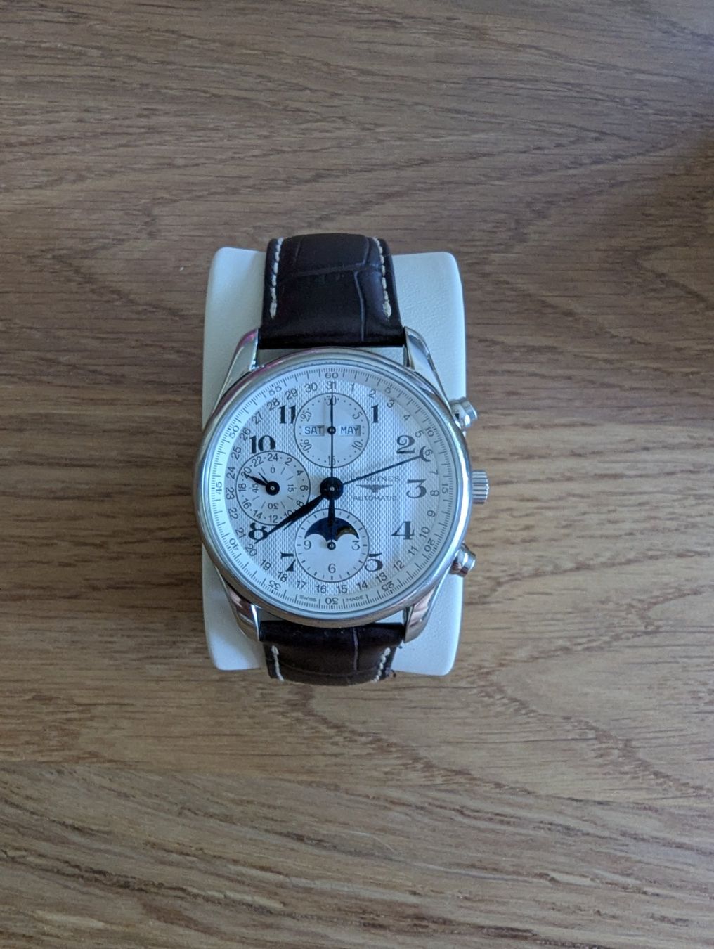 Longines Montres: Longines Master Collection Chrono Moonphase Full Set – D'occasion à Granges-Paccot par Saemul16 1