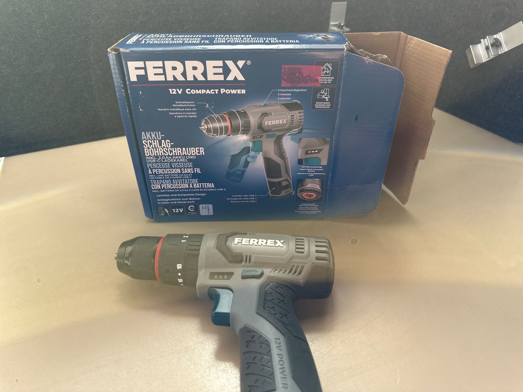 Ferrex Trapani: Ferrex Akkubohrschrauber – Usato da Brügg BE venduto da TSP02