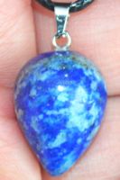 Halskette C-423 – Kreiskegel – Lapislazuli – 22x15mm