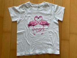 T-Shirt mit Flamingos