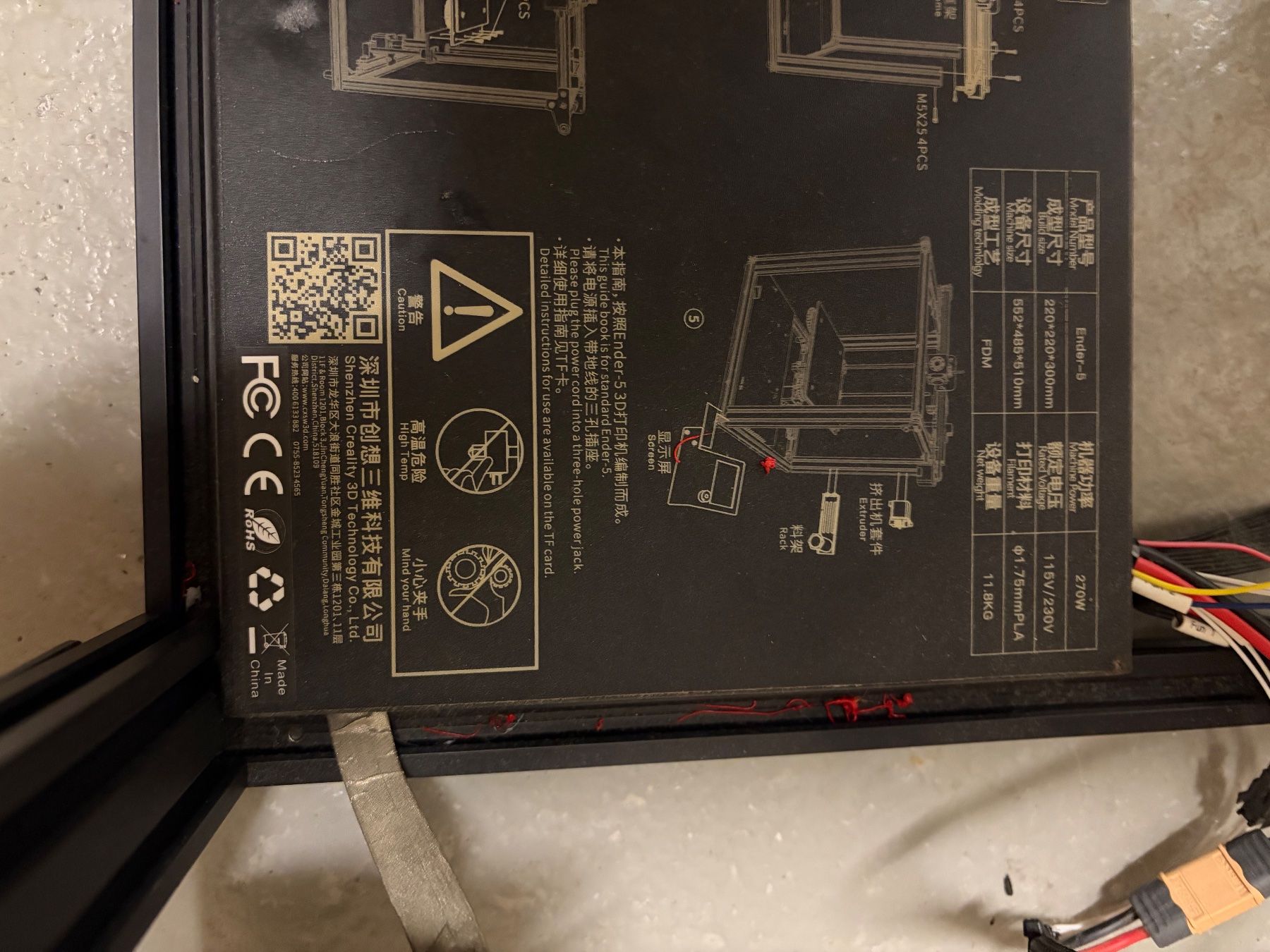 Creality 3D Drucker: Creality Ender 5 - 3D Drucker – Gebraucht aus Zürich von ste_kg6k 1