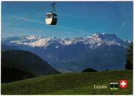 Leysin -Télècabine (Gondelbahn) Berneuse