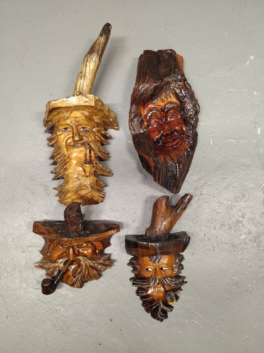 Alle Dekorationen: Holzmasken – Gebraucht aus Altbüron von bestatter12