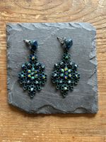 Elegante Bling-Bling Ohrhänger mit Strass-Verzierung