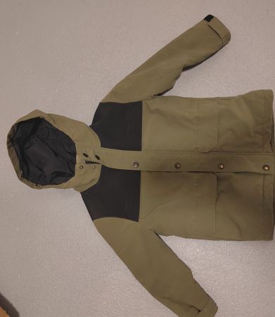 Winterjacke, Gr. 116, Olive/Schwarz, Zara, top zustand