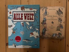 "Alle Welt" Landkartenbuch und "Peter Hase"  NEU
