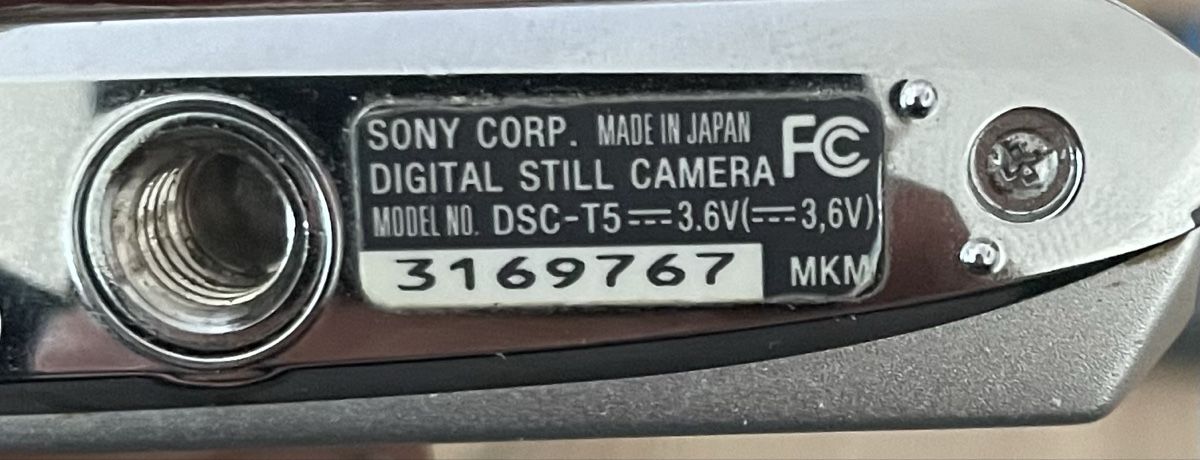 Sony Kamera: SONY CYBERSHOT DIGITALKAMERA – Gebraucht aus Plons von wartauchris 5