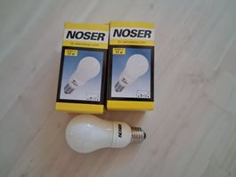 2 X SPARLAMPE NOSER 11 WATT E 27