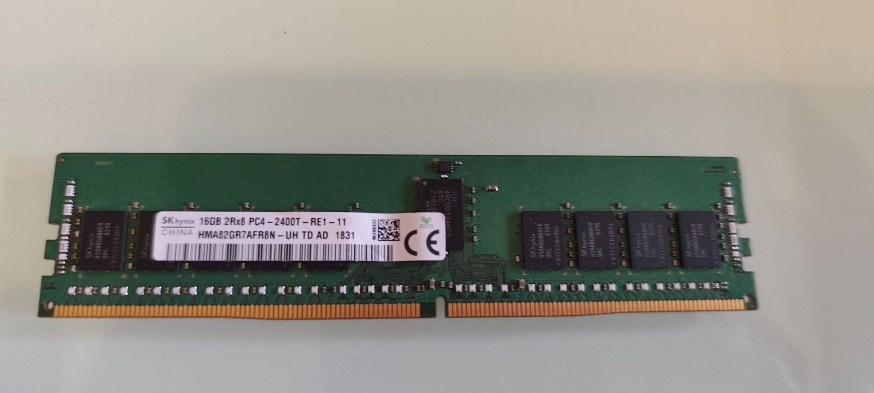 Memoria / RAM: 16 GB DDR4 HMA82GR7AFR8N ECC RAM – Usato da Mühleberg venduto da Riverinyoureyes