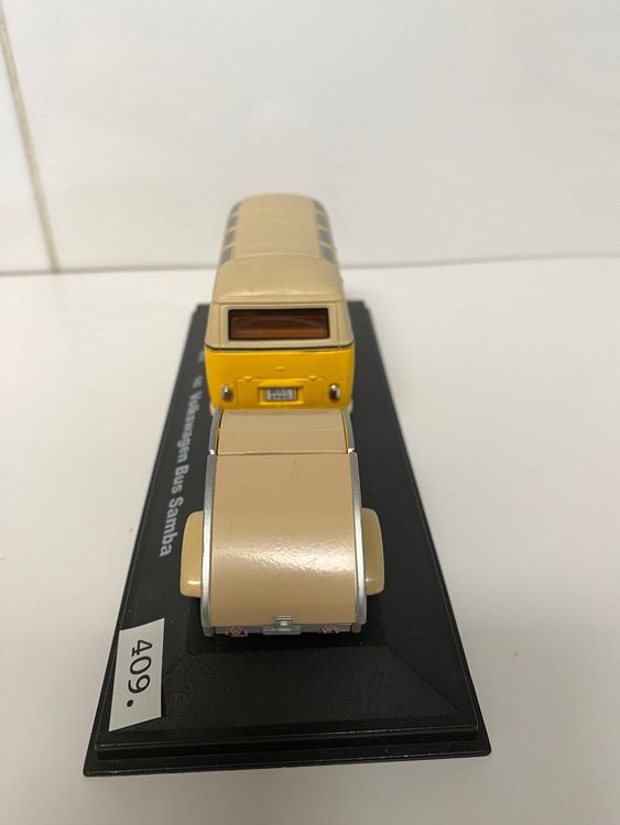 VW Voklswagen Samba Bus mit Anhänger 409 6