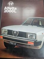 Alfa Romeo Alfetta 2000 L Prospekt (franz)  1978 xx