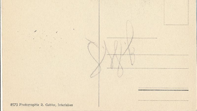 Cartoline postali: Beatusstrasse - Alphornbläser + c1910 – Usato da Emmenbrücke venduto da teestube 1