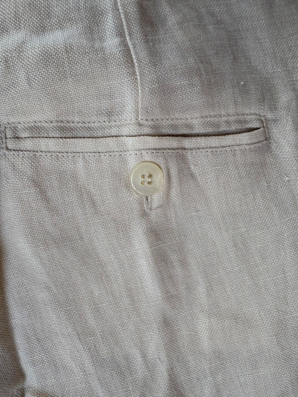 Max Mara Pantaloni: Weekend Max Mara Leinenhose beige (32) – Usato da Gossau ZH venduto da auraalamode 3