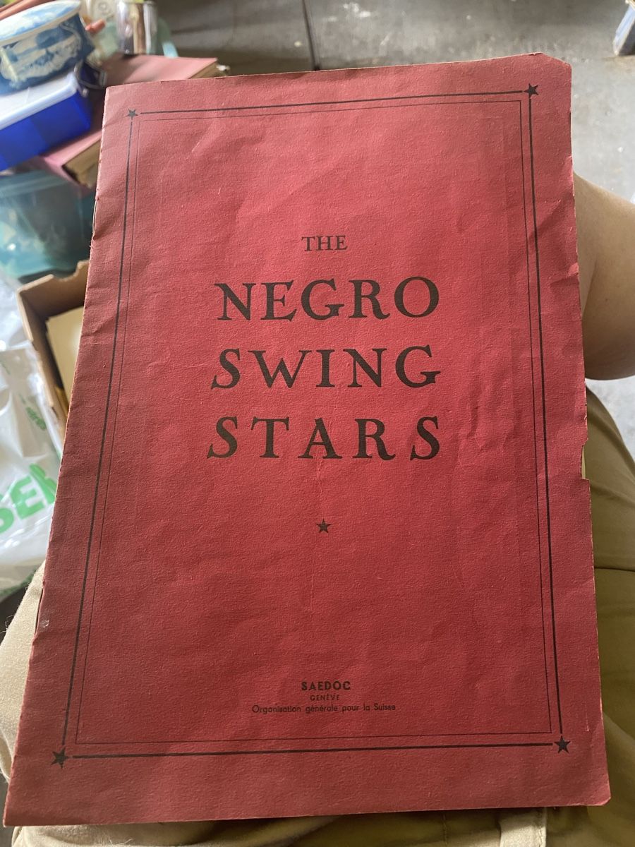 Libri: The Negro Swing Stars Jazz  – Usato da Lausanne venduto da Csamadhi