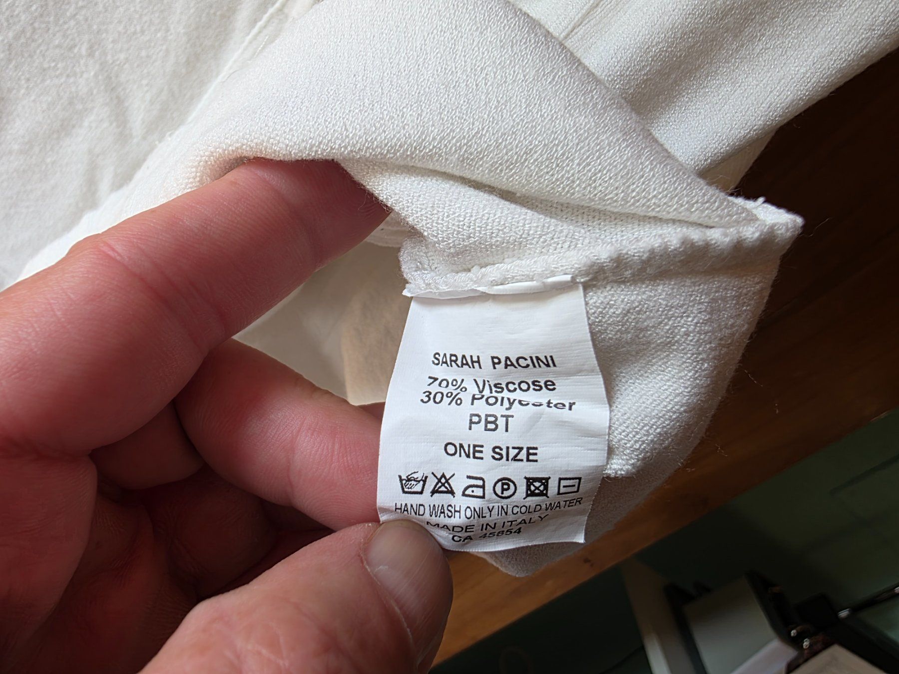 Camicette: Damen Bluse Pullover weiss Sarah Pacini Italy – Usato da Walterswil BE venduto da Lonitti 4