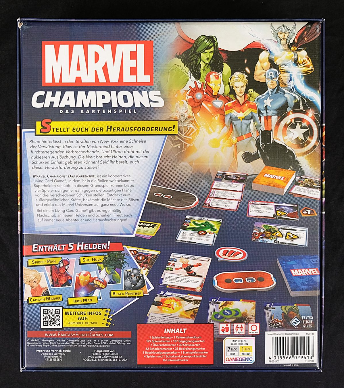 Giochi: MARVEL Champions / Das Kartenspiel – Usato da Volketswil venduto da brockipfannenstil 1
