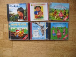 6 Kinder-CD (CD1): Heidi Chinderlieder Max und Moritz Säuli