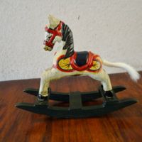 Nostalgisches Schaukelpferd.