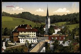 AK Lützelflüh, Kirche und Möbelfabrik