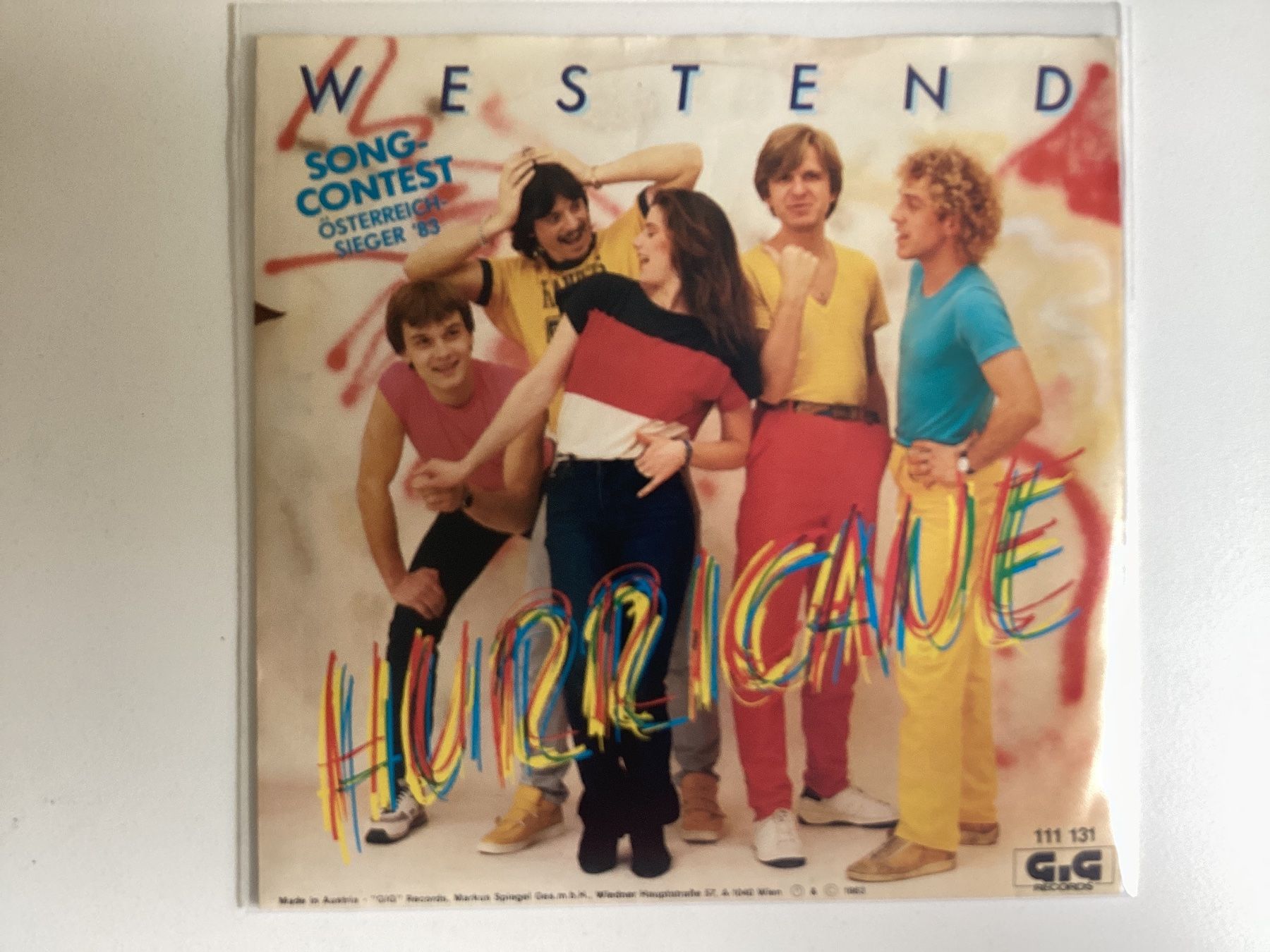 Schallplatten: Westend Single - Hurricane – Gebraucht aus Gutenswil von Hamzian