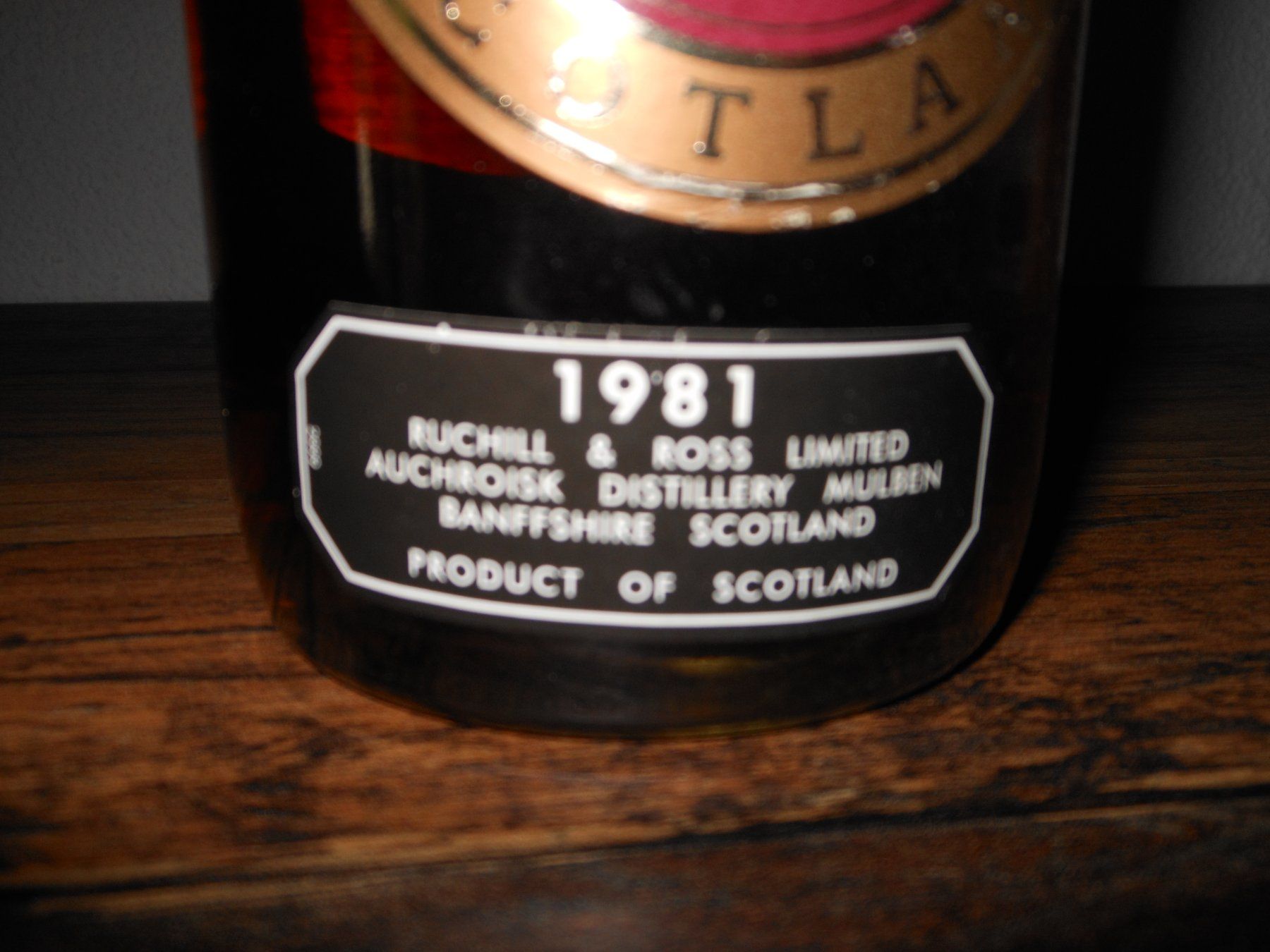 Bevande alcoliche: The Singleton of Auchroisk 1981 – Nuovo e nell'imballaggio originale da Beringen venduto da mar_j2nk 1
