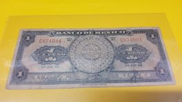 Mexiko Peso Banknote 1948 👍