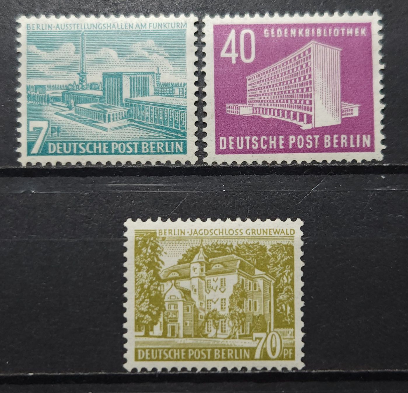 Tutti i francobolli: Berlin Mi-Nr. 121-123 Postfrisch Tadellos 130 Fr – Nuovo (secondo la descrizione) da Kriens venduto da Nidfeld45 1