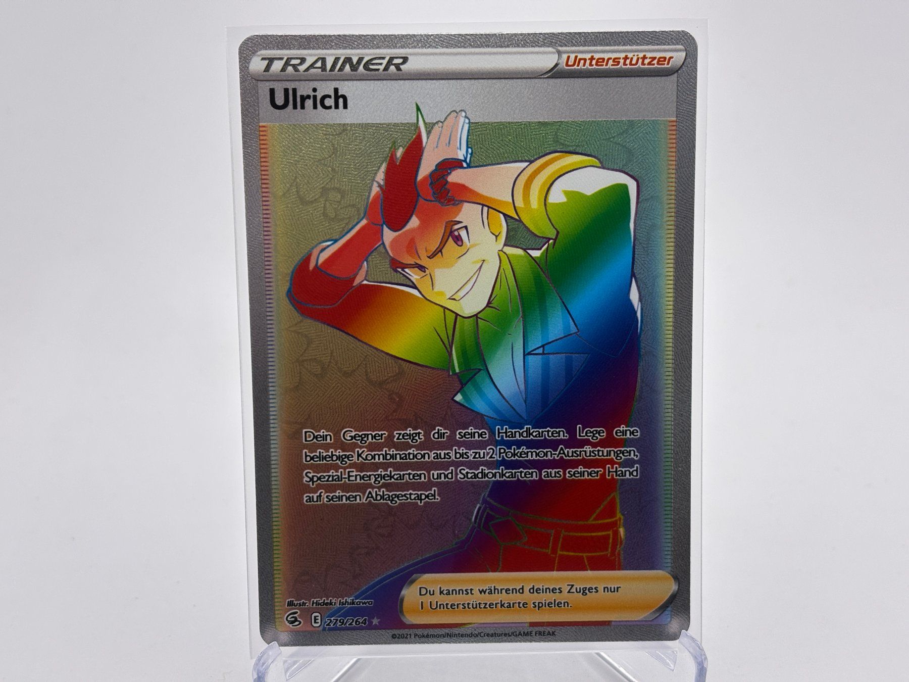 Pokémon Sammelbilder & Trading cards: Fusionsangriff - Ulrich  (FST 279) - DE – Neu (gemäss Beschreibung) aus Allschwil von Bullach