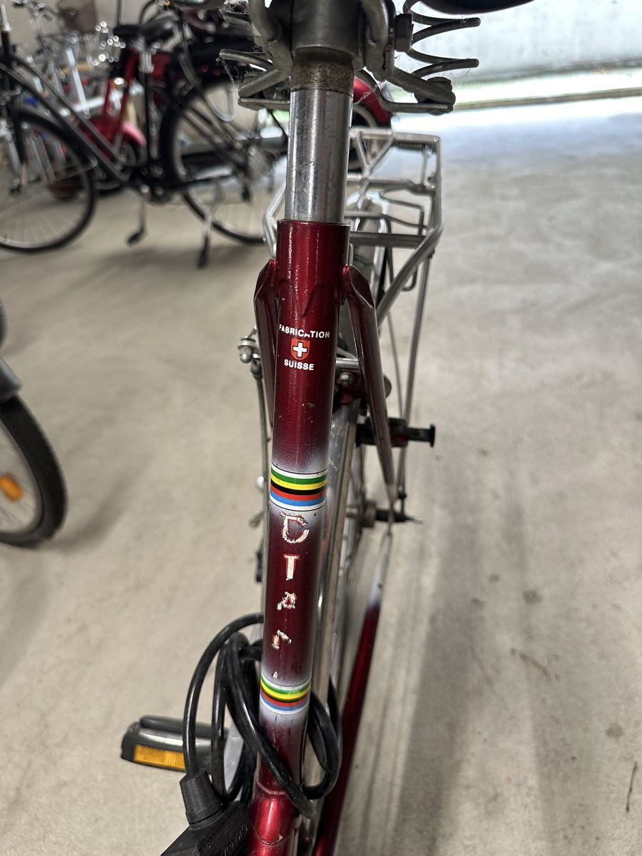 Biciclette: Rot-metallic Damenvelo – Usato da Emmen venduto da moodle13 3