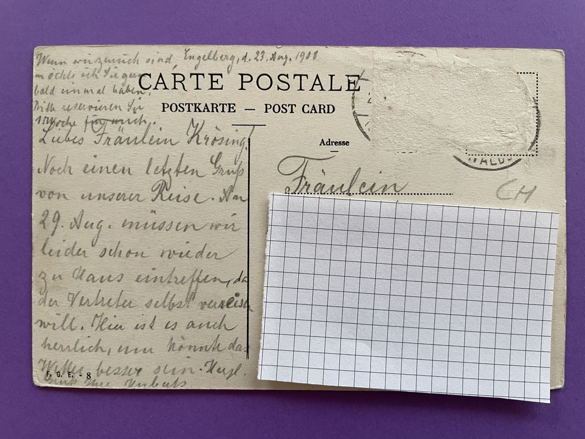 Cartoline postali: AK von Alt Engelberg – Usato da Rümlang venduto da Kartenpost1 1