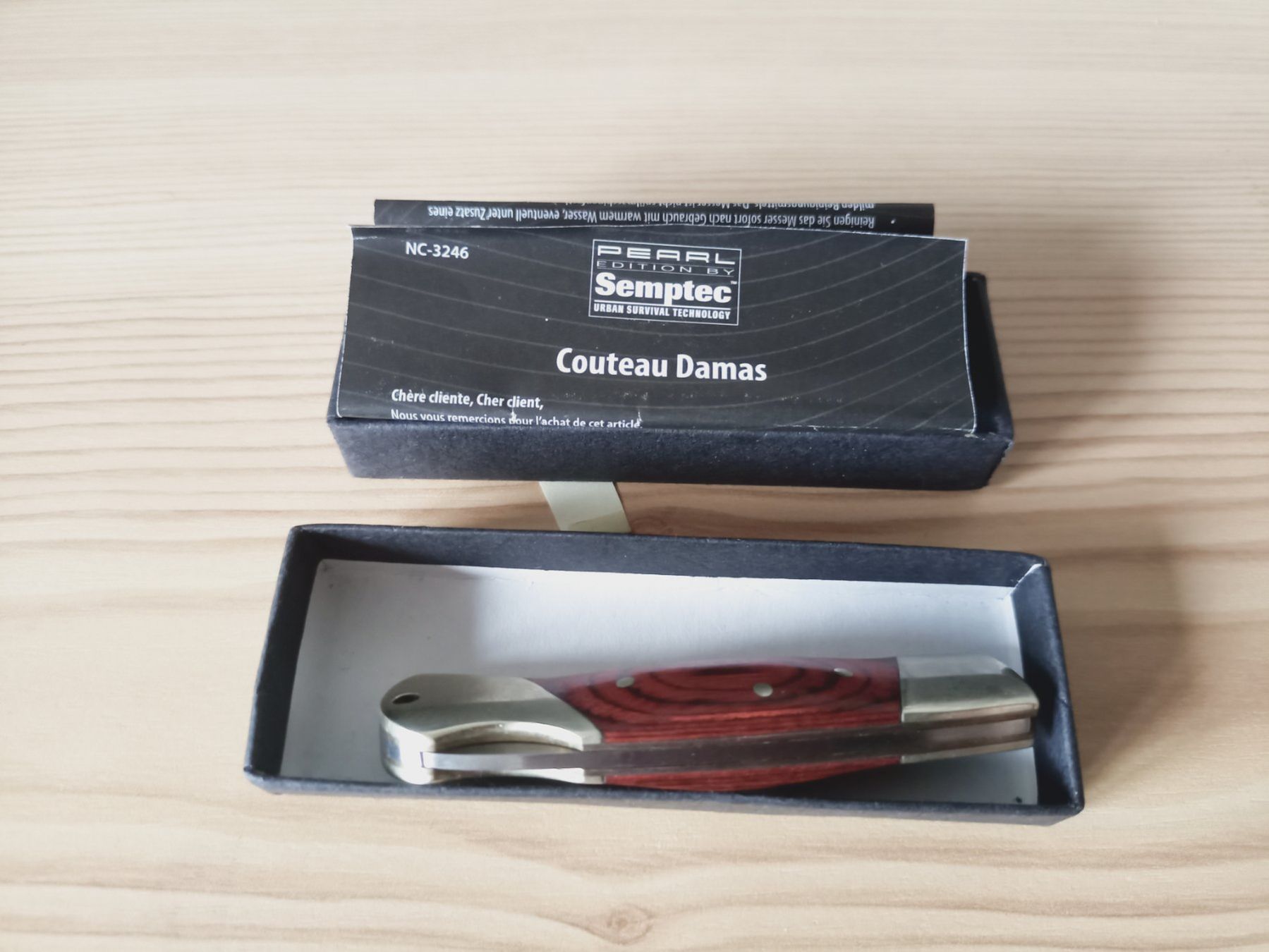Accessori: Semptec Damast Messer – Nuovo (secondo la descrizione) da Tuebach venduto da bac_7kpb 3