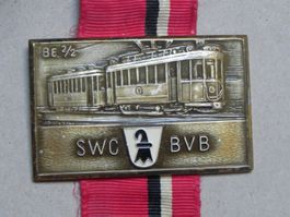 Medaille Bahn Tram Basel stadt BE 2/2 von Jahr 1976 SWC/ BVB