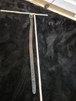 Sisley Gürtel Leder schwarz gebraucht 88 cm lang