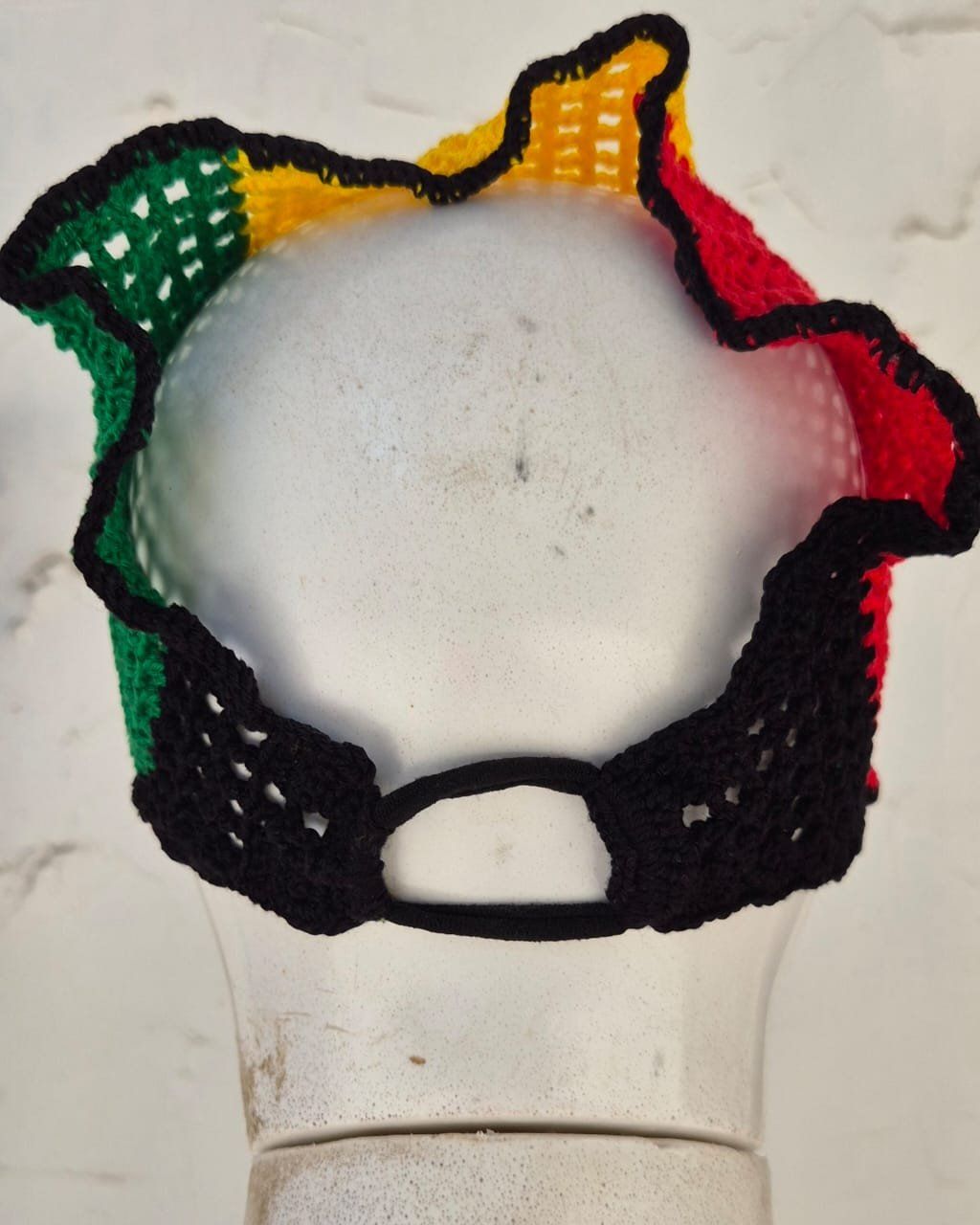 Haarschmuck: Gehäkeltes Haarband in Reggae-Farben – Neu (gemäss Beschreibung) aus Zürich von Rahel066 1